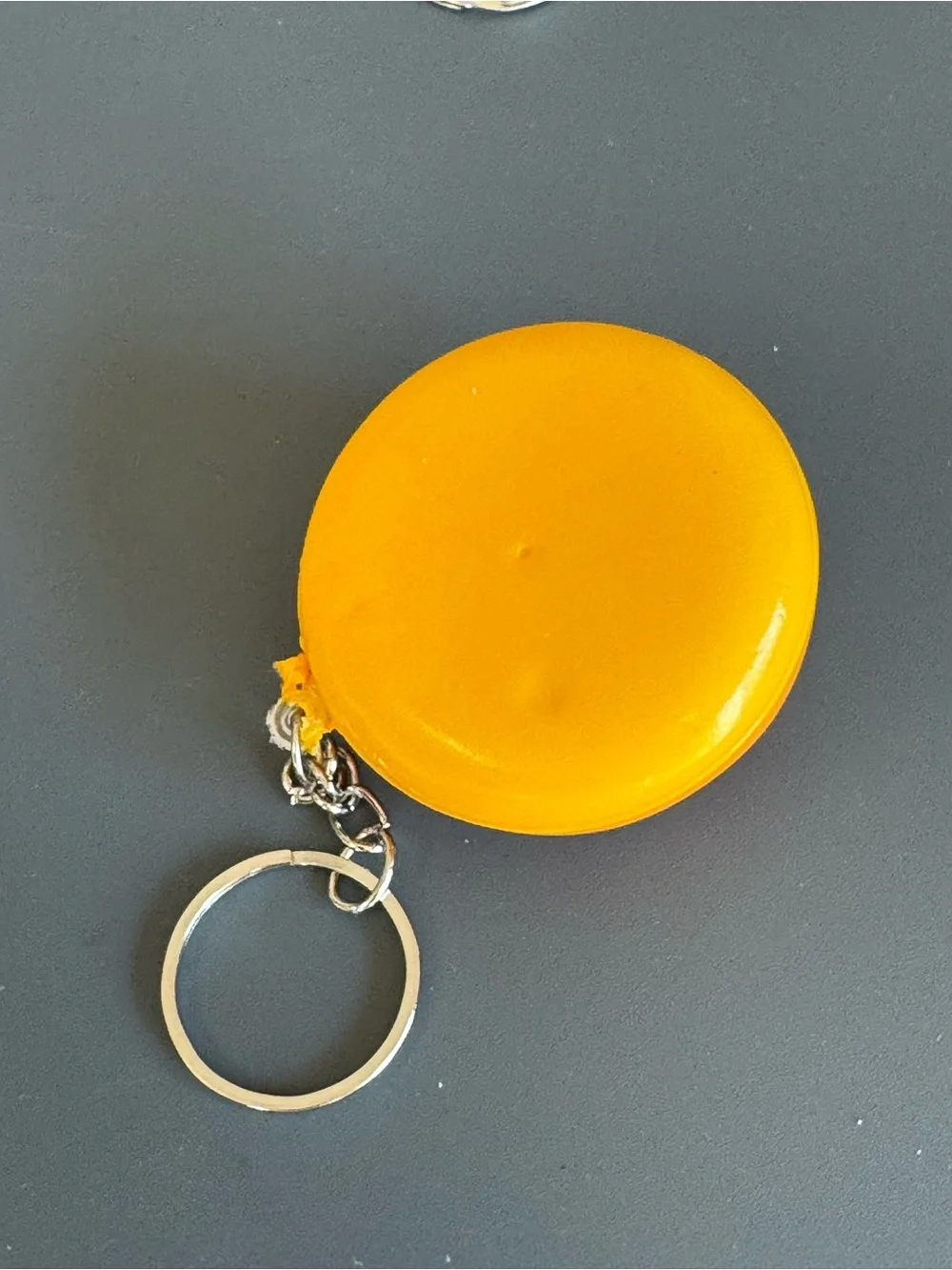 Brand New Cute Star-Eyed Orange Dumpling Squishy Bun Keychain Bag Charm